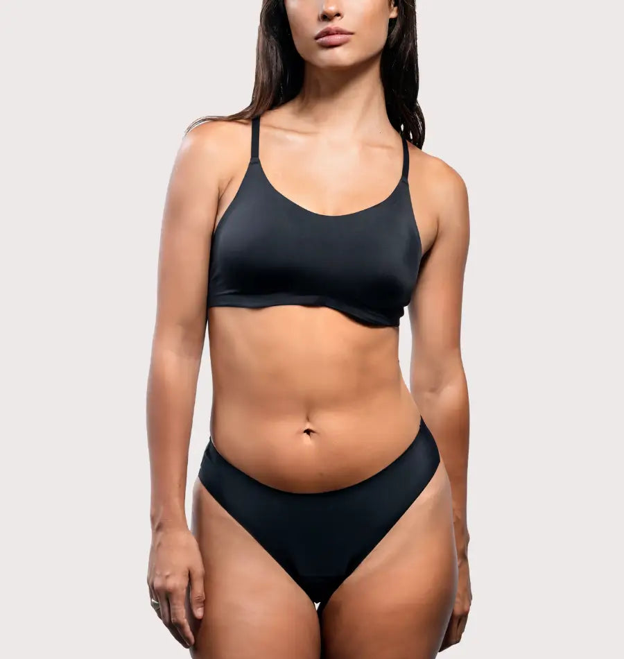 Culotte taille basse sans coutures - Anti-fuites