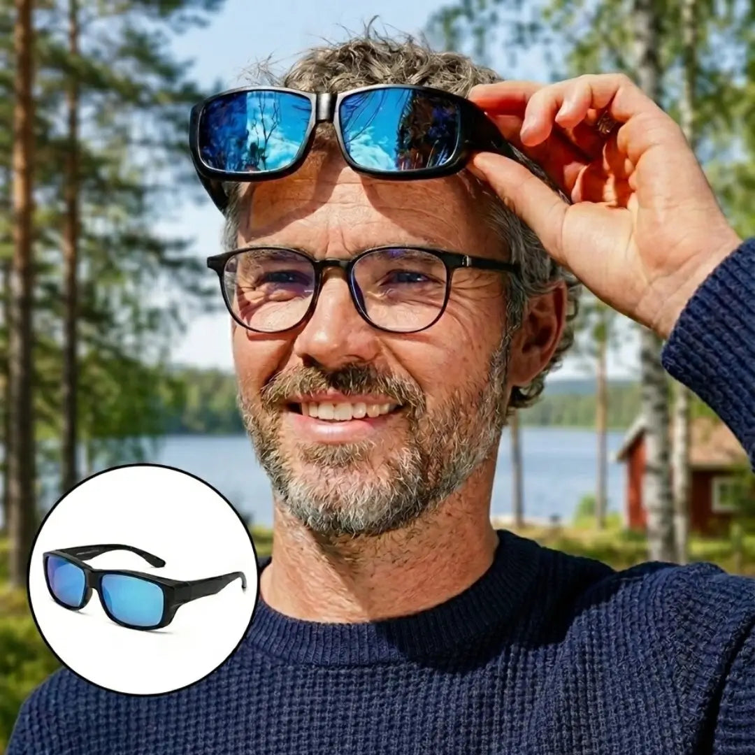 Fini de plisser les yeux : la protection solaire qui s'adapte à vos lunettes