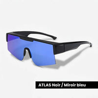 Atlas - Noir / Miroir bleu