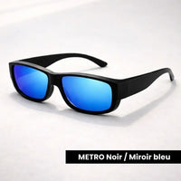 Métro Noir/ Miroir bleu