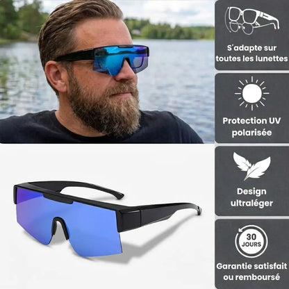 Fini de plisser les yeux : la protection solaire qui s'adapte à vos lunettes