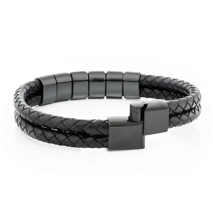 Bracelet personnalisé pour homme – Prénoms et dates gravés sur mesure